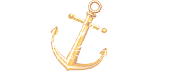 A logo for Port Royale luxury yacht homes features a gold anchor.